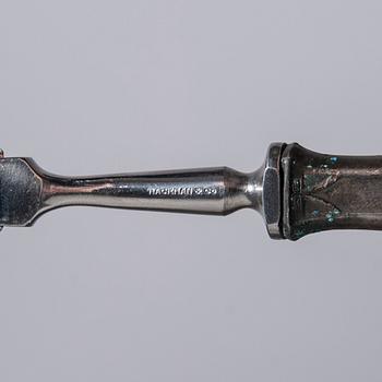 ATERIMIA, 26 osaa, hopeaa, "Suomi" -sarja,  1960-70-luku. Kokonaispaino 741 g.