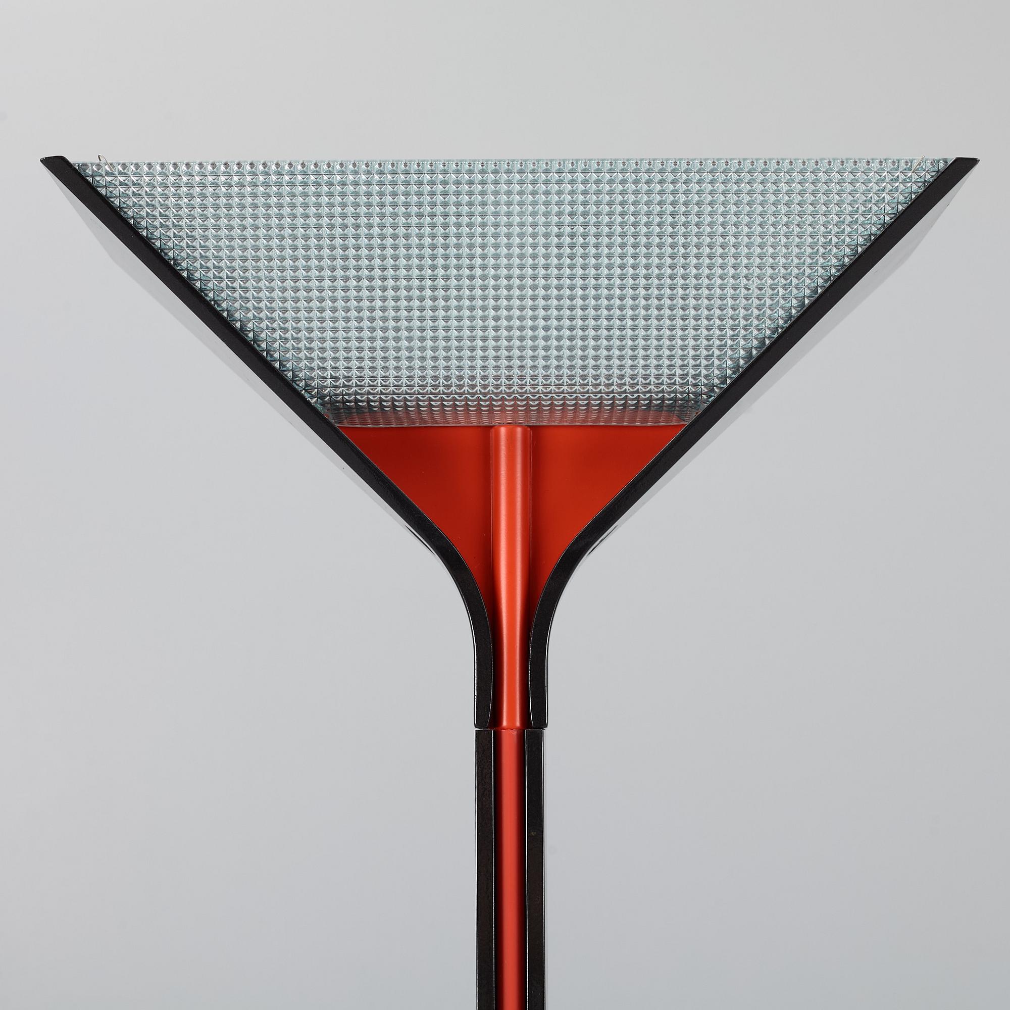 Tobia Scarpa, a pair of 'Papillona' floor lamps, Flos, Italy.