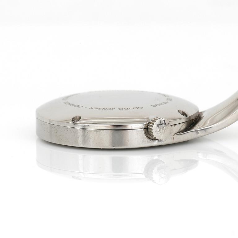 ARMBANDSUR, stål, modell Vivianna nr 336 , Vivianna Torun Bülow-Hübe för Georg Jensen.