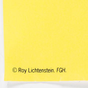 ROY LICHTENSTEIN (efter), utställningsaffisch, 1991, Moderna Museet, Stockholm.