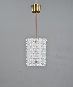 TAKLAMPA, glas. Orrefors, design Carl Fagerlund. 1960-tal.