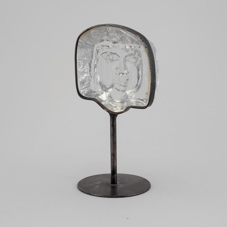 ERIK HÖGLUND, Skulptur, Glas, osignerad.