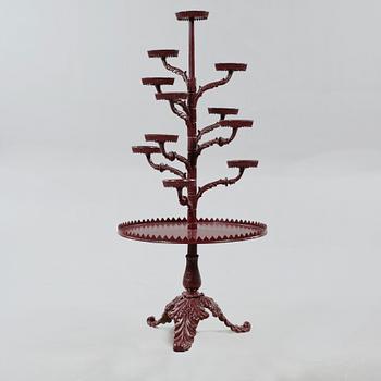 TRÄDGÅRDSBORD/ BLOMBORD, J & C.G Bolinder, Stockholm, omkring sekelskiftet 1900.