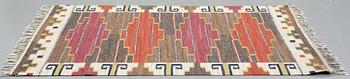 Märta Måås-Fjetterström, a carpet, "Bruna heden", flat weave, ca 204,5-205,5 x 130,5-132,5 cm, signed AB MMF.