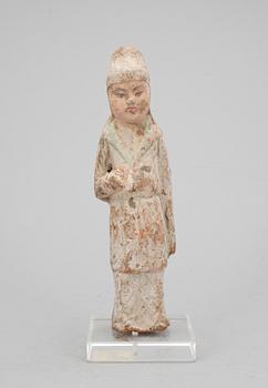 FIGURIN, lergods, Kina, troligen Tang 618-907 e Kr.