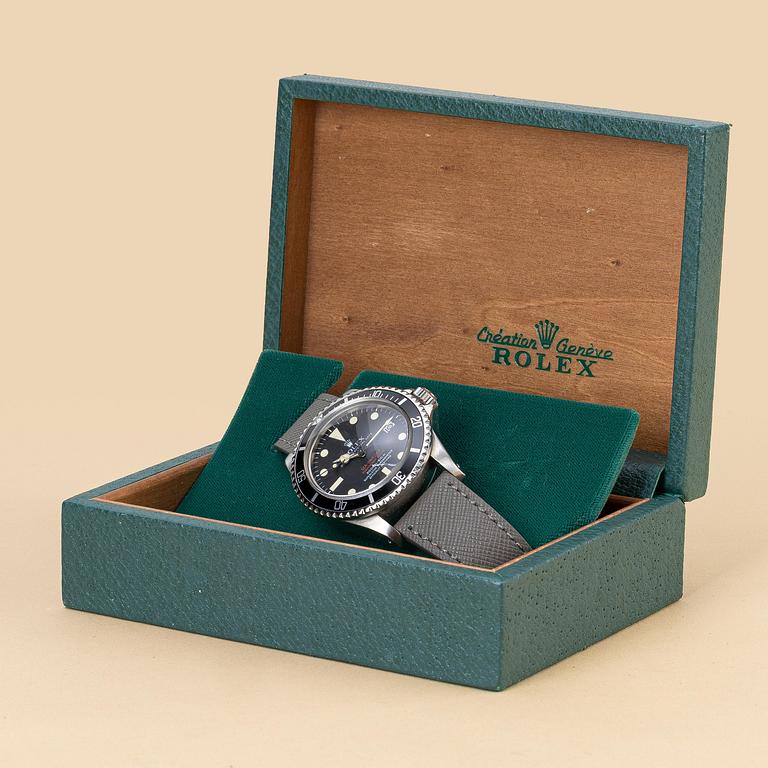 Rolex, Sea-Dweller, "Double Red", Mark III, ca 1973.