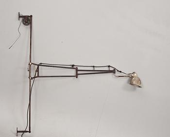 VÄGGLAMPA, industridesign. 1900-tal.