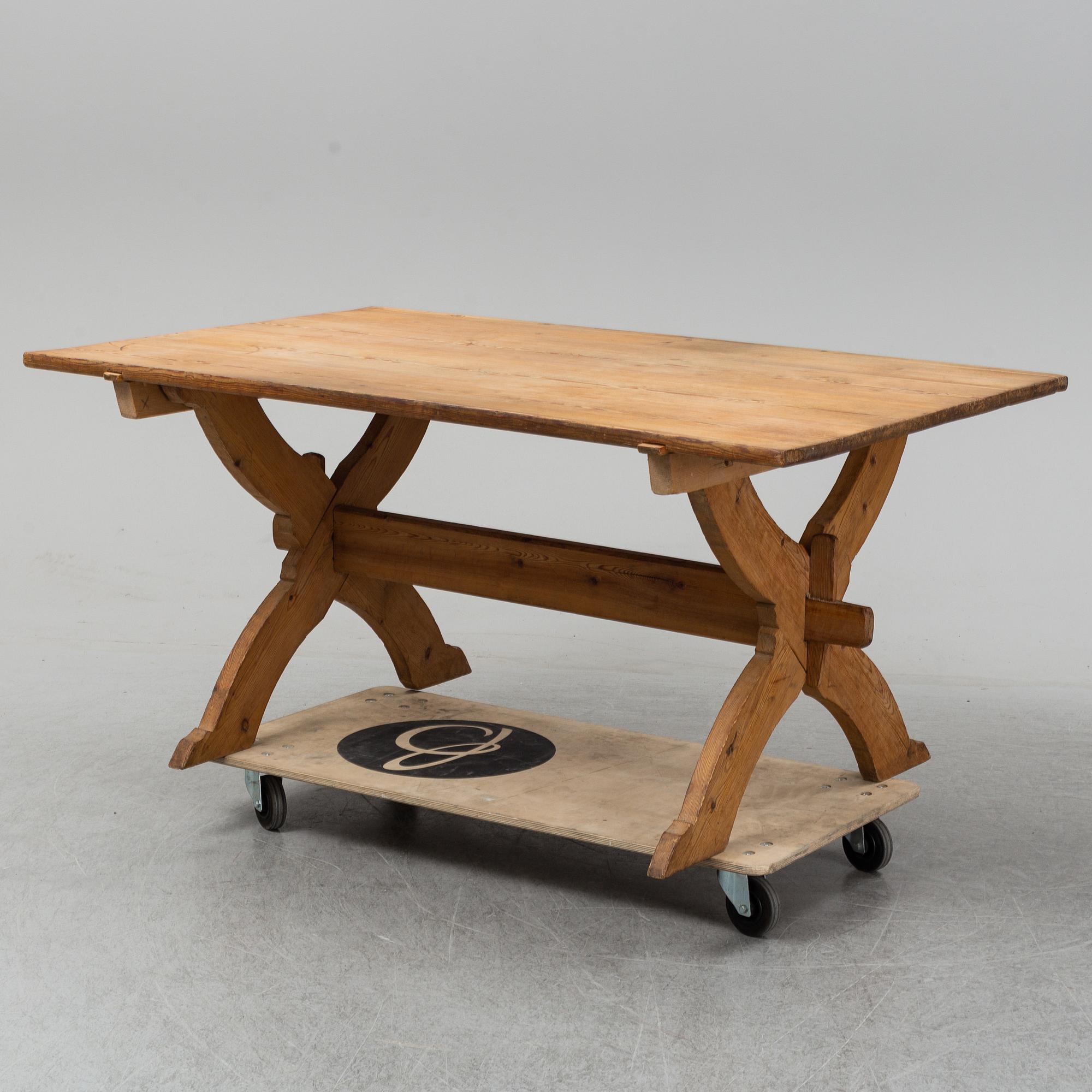 BOCKBORD, allmoge.