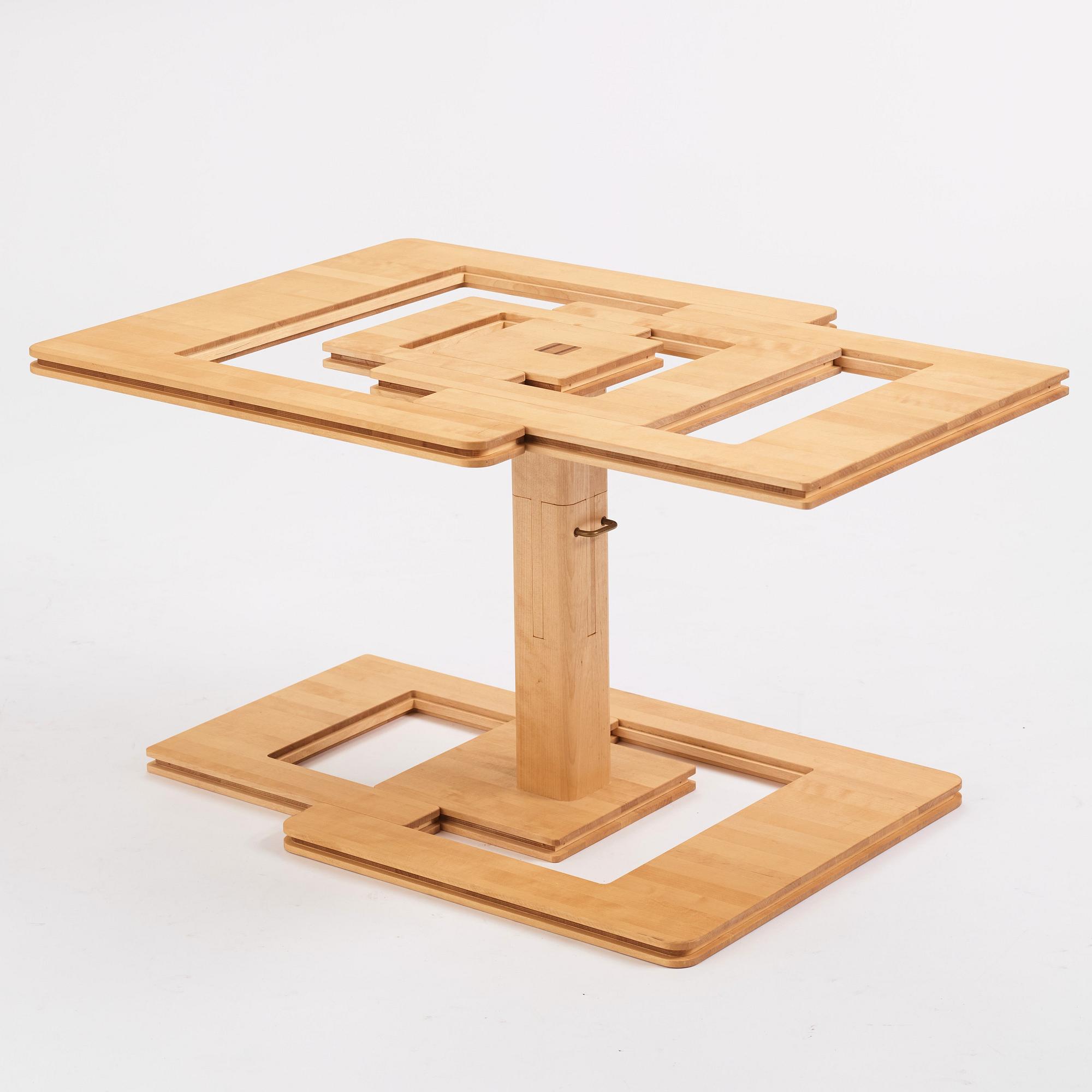 Jun Furukawa, bord, unik prototyp, Atelier Yocto, Sverige/Japan, utfört ca 2014-15.