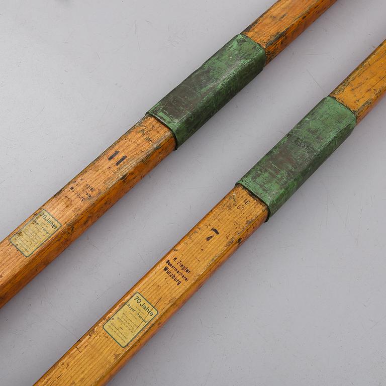 ÅROR, 1 par, Zieglers Royal Riemen, Tyskland, 1900-talets första hälft.