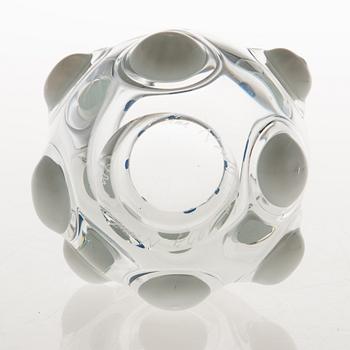 TIINA NORDSTRÖM, a 'Candy bowl' art glass signed Tiina Nordström 1994, Nuutajärvi.