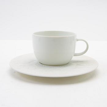 Björn Wiinblad, service pieces, porcelain, 13 pieces, "The Magic Flute"/"Die Zauberflöte", Rosenthal, Germany.