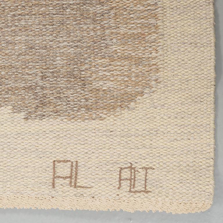 Alice Lund, CARPET. "Stenar i vatten". Flat weave. 303,5 x 242 cm. Signed AL ALT.