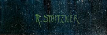RUDOLF STOITZNER, olja på duk, sign (dubbelt).