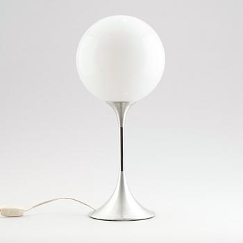 BORDSLAMPA, 1900-talets andra hälft.