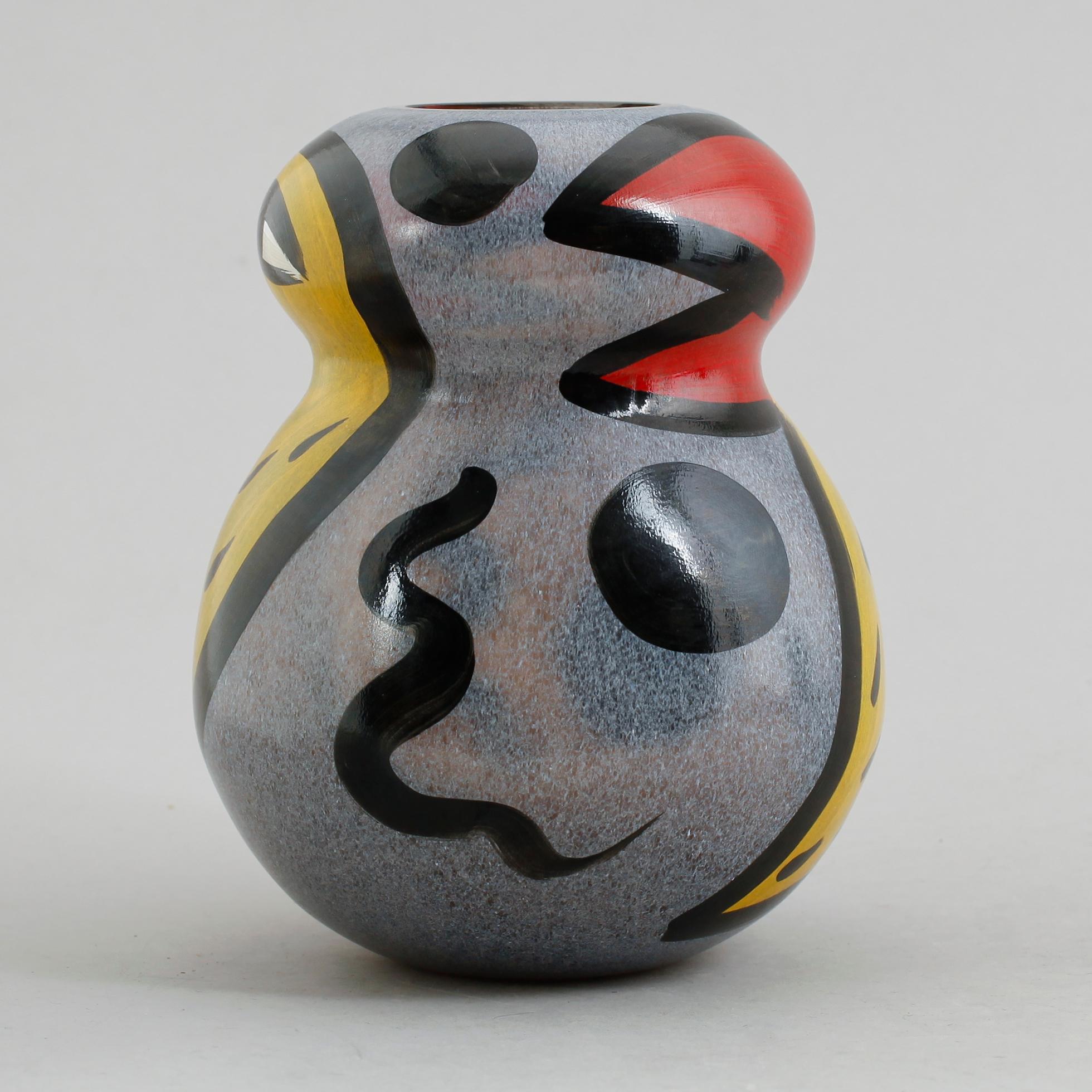 VAS, glas, Ulrica Hydman-Vallien, signerad, Kosta Boda.