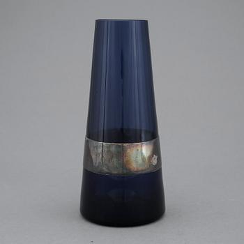 VAS, glas samt silver, Tapio Wirkkala, Kultakeskus Oy, Finland, 1961.