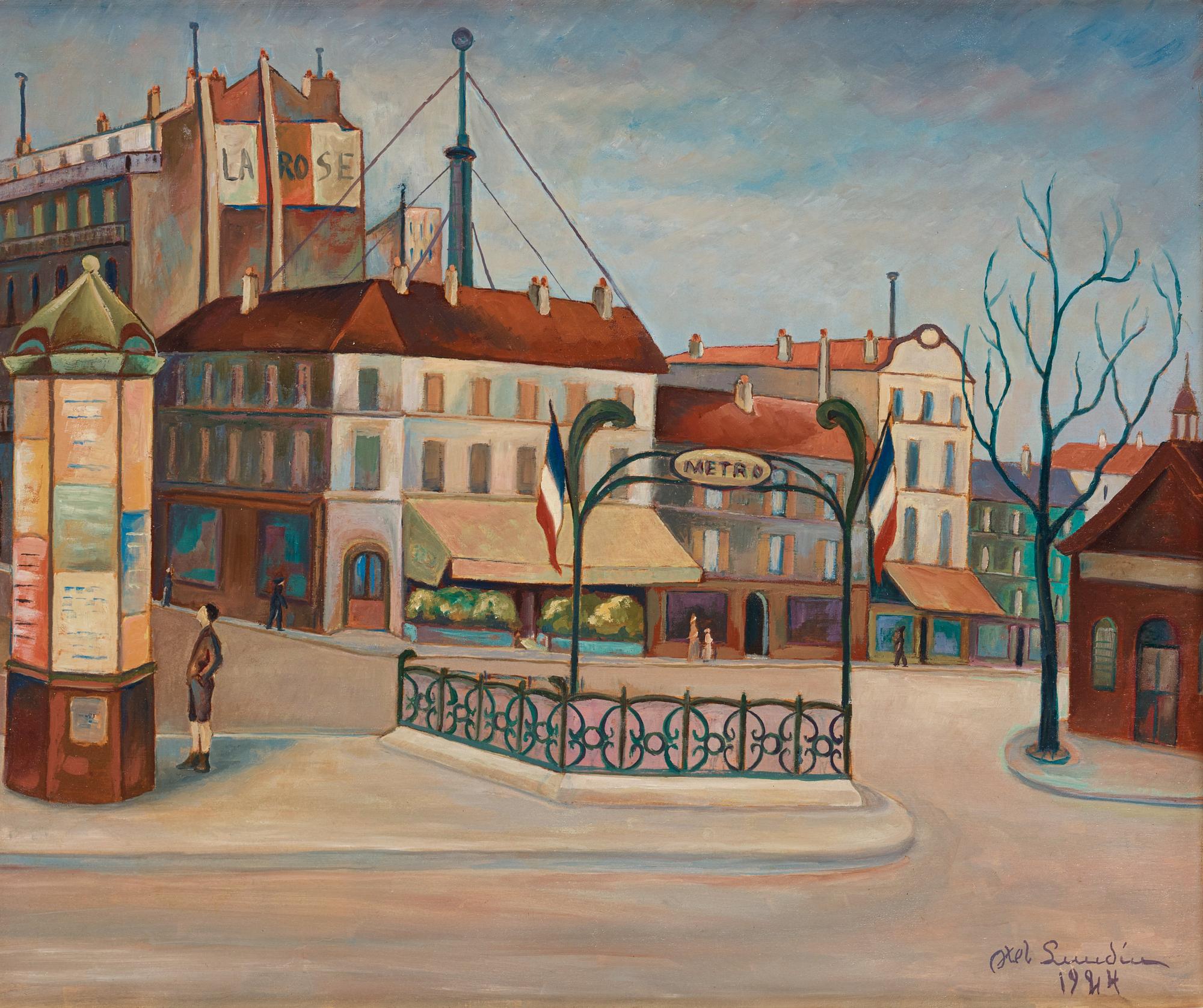 Axel Lundin, Spring in Paris.