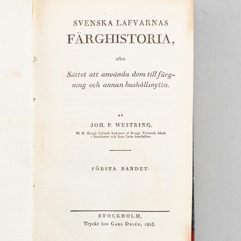 With 25 hand-coloured plates of lichens.