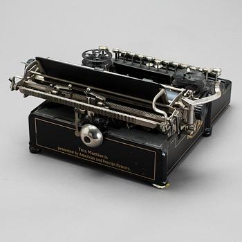 SKRIVMASKIN, Royal Standard  New York. Omkring 1900.