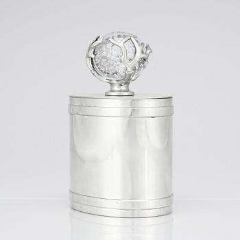 Estrid Ericson, a pewter box for Svenskt Tenn, Stockholm 1976.