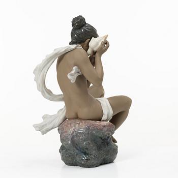 Lladró, figurin, "Whispers by the sea", Spanien.
