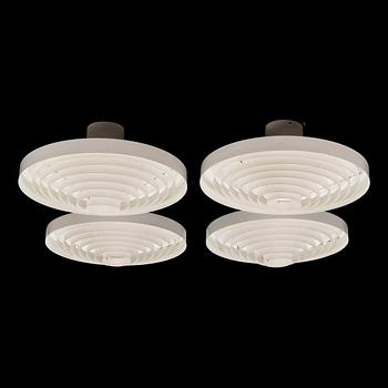 Lisa Johansson-Pape,  four 1960's '71-149' ceiling lights for Orno Stockmann.