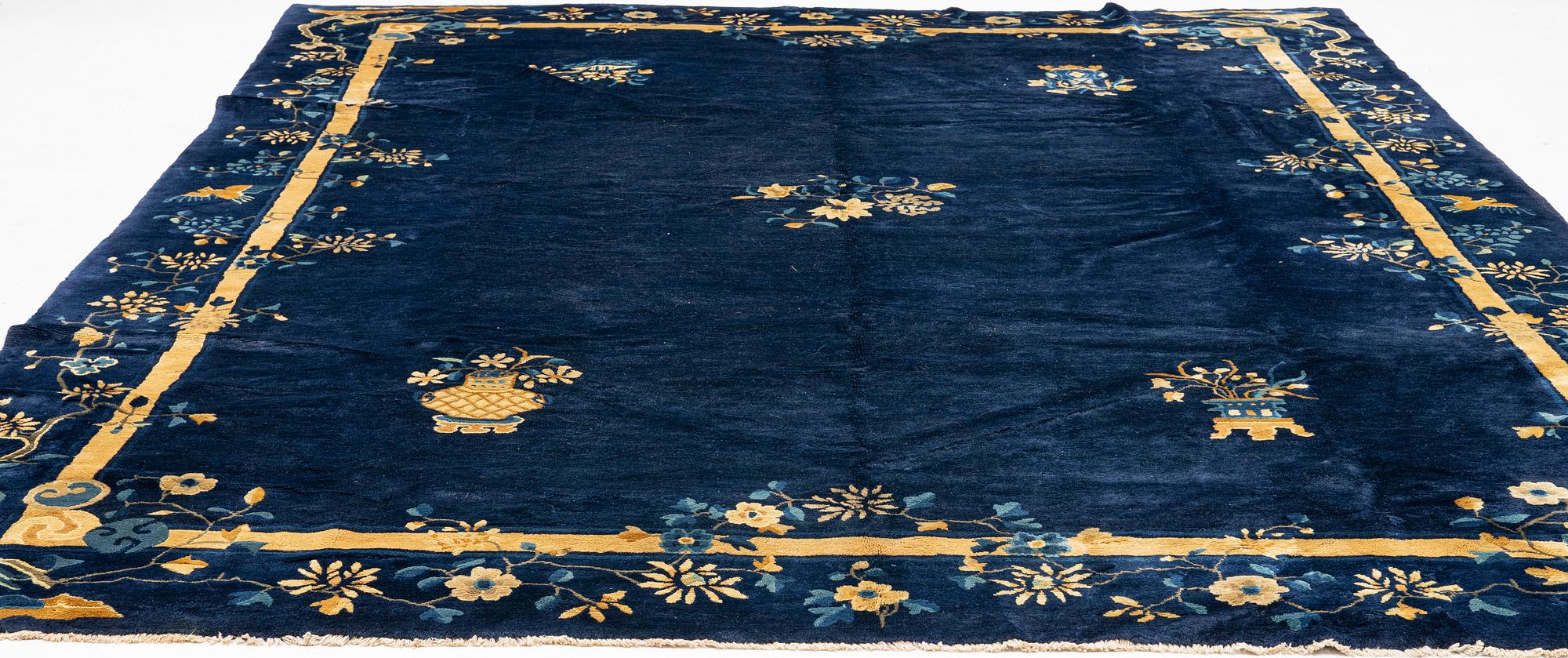 Rug, China, approx. 345 x 266 cm.