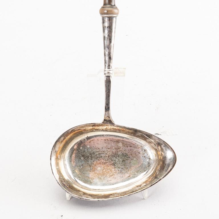 Bernt Erlandsson bålslev silver Kristianstad 1868.