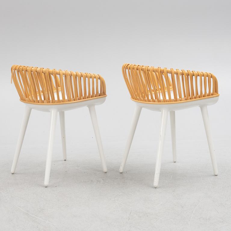 Marcel Wanders, eight "Cyborg Club" chairs, Magis, Italien.