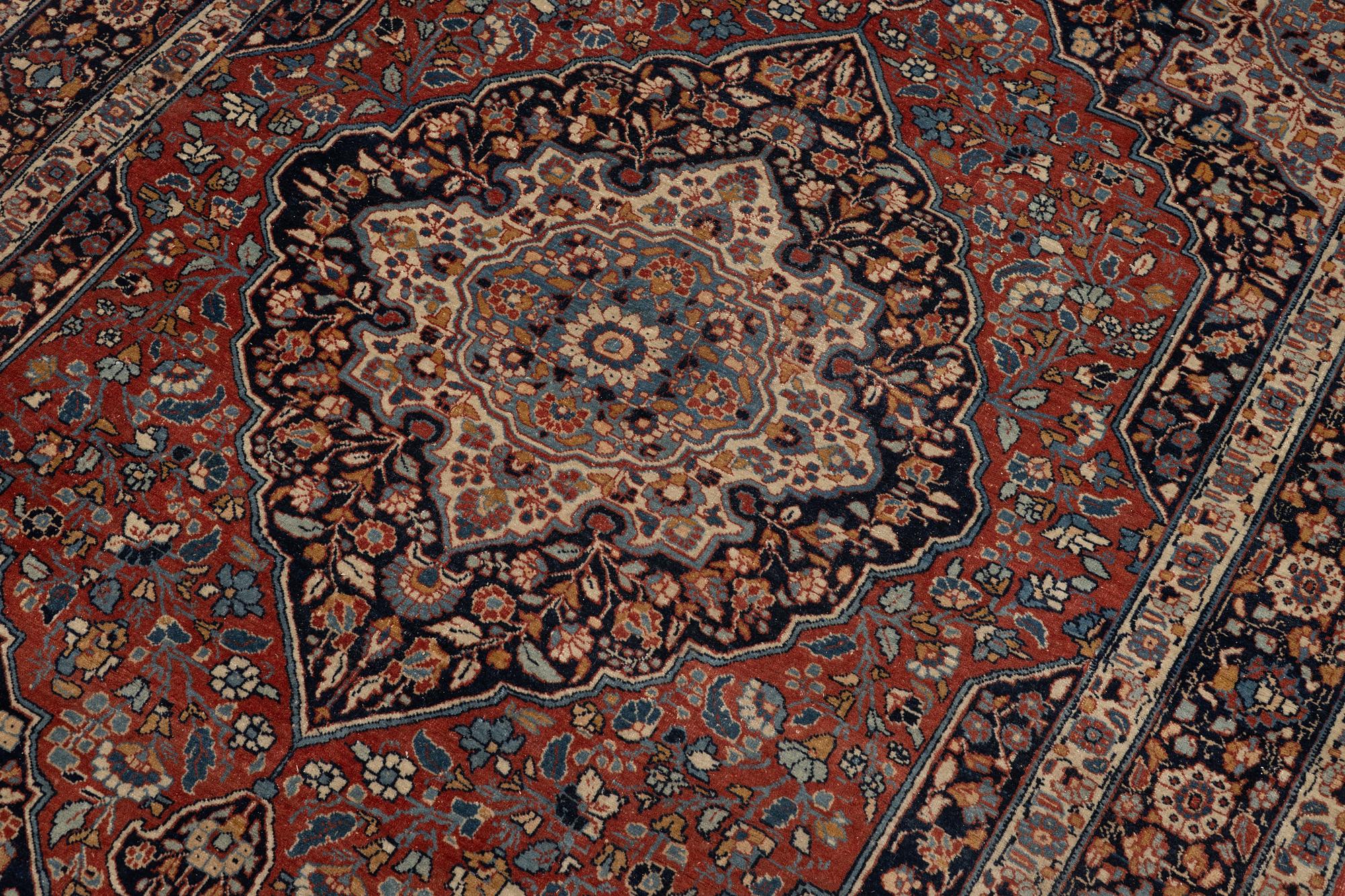 An oriental rug, c. 180 x 140 cm.