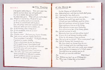 HYLLA MED BÖCKER, "Temple Shakespear", 40 vol.