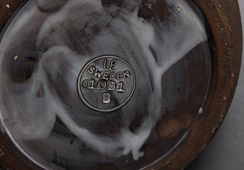 GOLVVAS, keramik, "Havsflora", Anna-Lisa Thomson, Upsala-Ekeby, 1951-64.