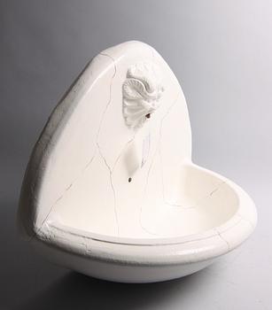 TRÄDGÅRDSFONTÄN. För väggmontage.