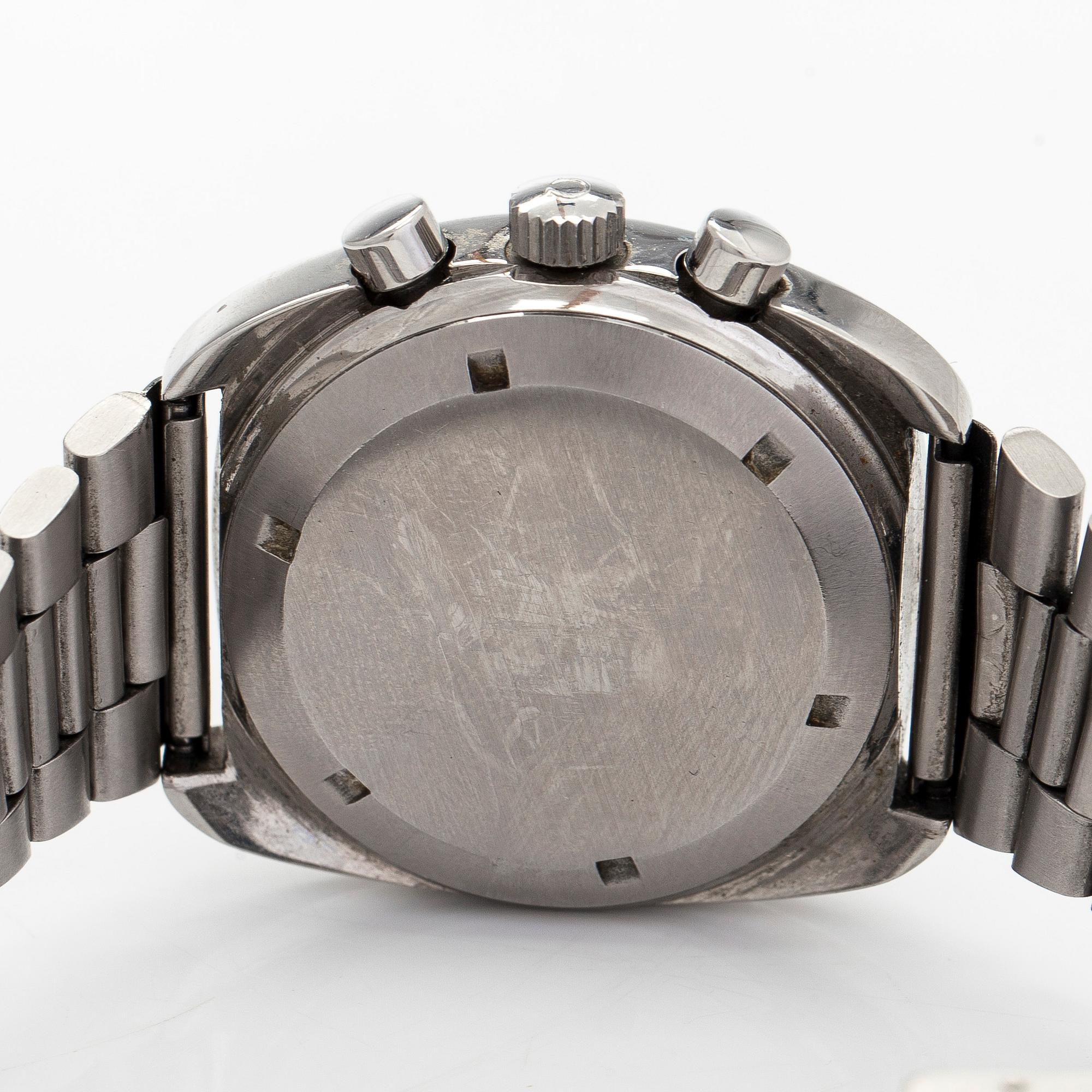 Omega, Seamaster, kronograf, armbandsur, 38,5 mm.