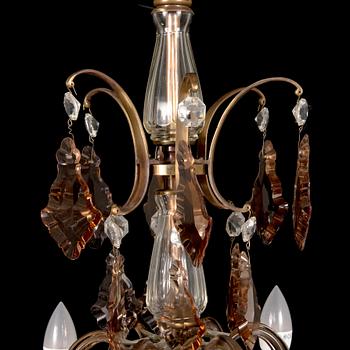 Paavo Tynell, a mid-20th century '1465/6' chandelier for Idman.