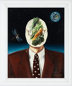 Frank Björklund, oil on canvas, signed.