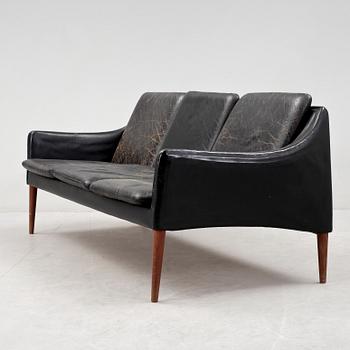 SOFFA, skinn, troligen Hans Olsen, 1960-tal.