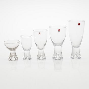 Tapio Wirkkala, A set of 24 "Tapio" drinking glasses, 1950s/60s.