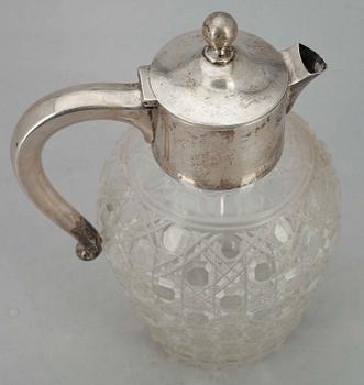 VINKANNA, silver och kristall, Hjalmar Fageroos Helsingfors 1899.