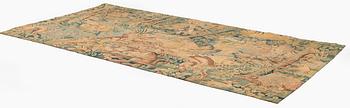 Vävd tapet, "Game park", gobelängteknik 331 x 177 cm, Flandern, sannolikt Audenarde, 1500-talets mitt.