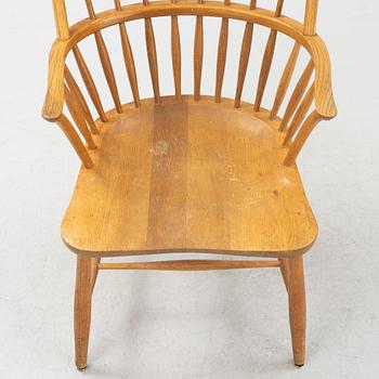 Frits Henningsen, an oak 'CH 18A' chair, Carl Hansen & Son, Denmark.