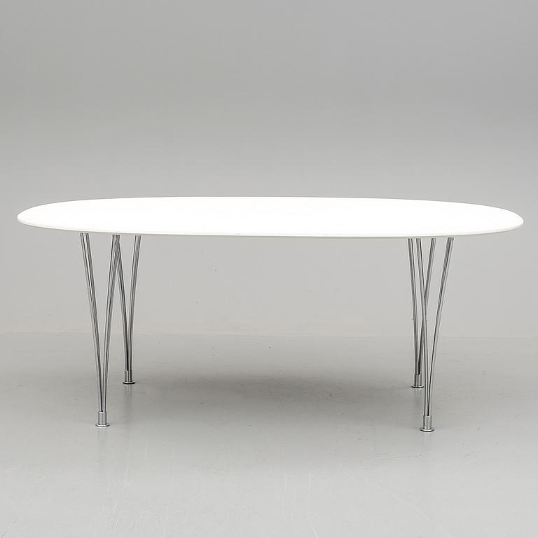 BORD, "Superellips", Bruno Mathsson och Piet Hein, Fritz Hansen, Danmark, 1900-talets andra hälft.