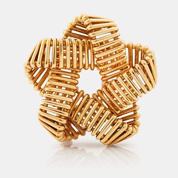 816. A 1990's brooch by Hermès.