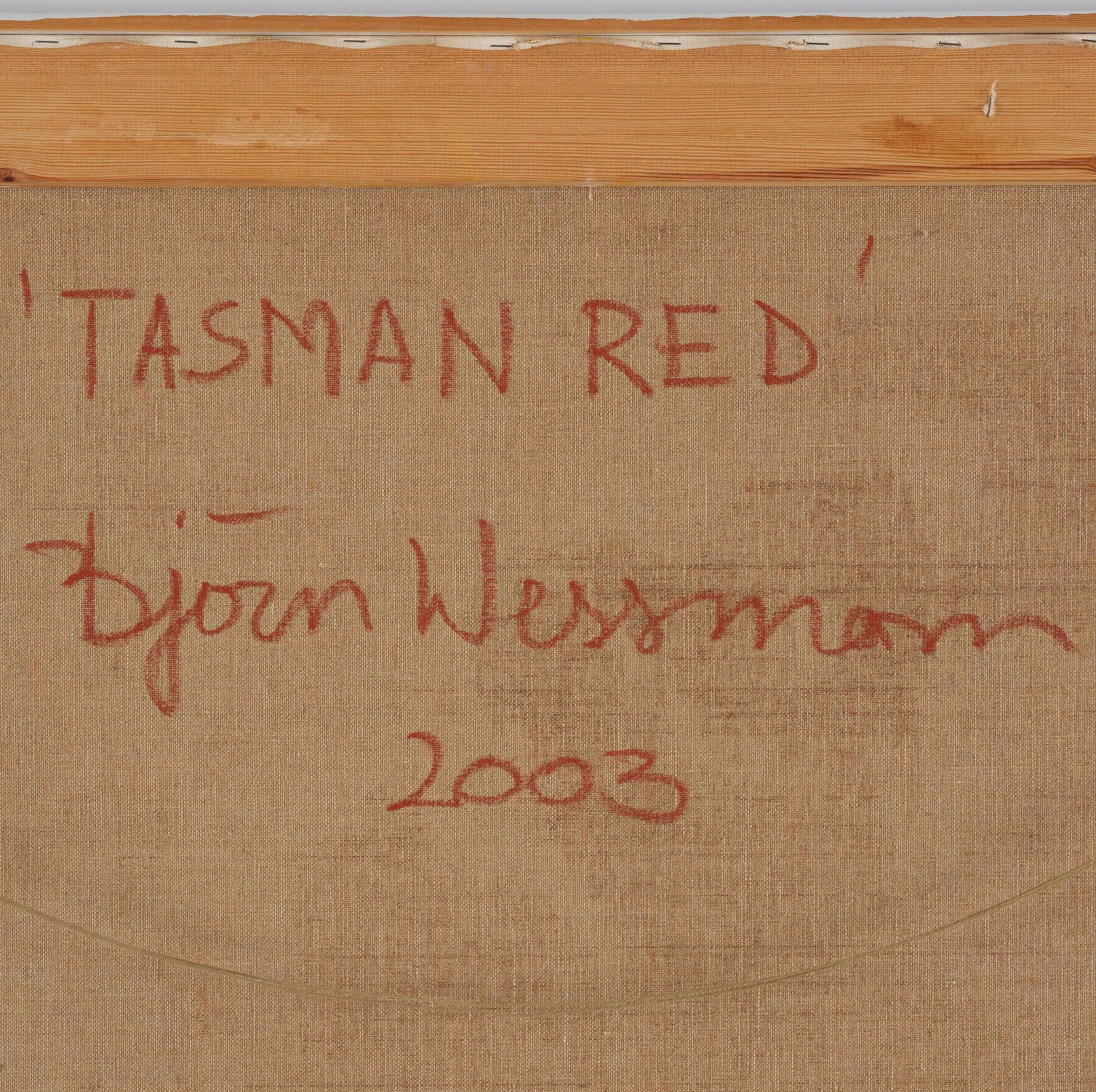 Björn Wessman, "Tasman red".