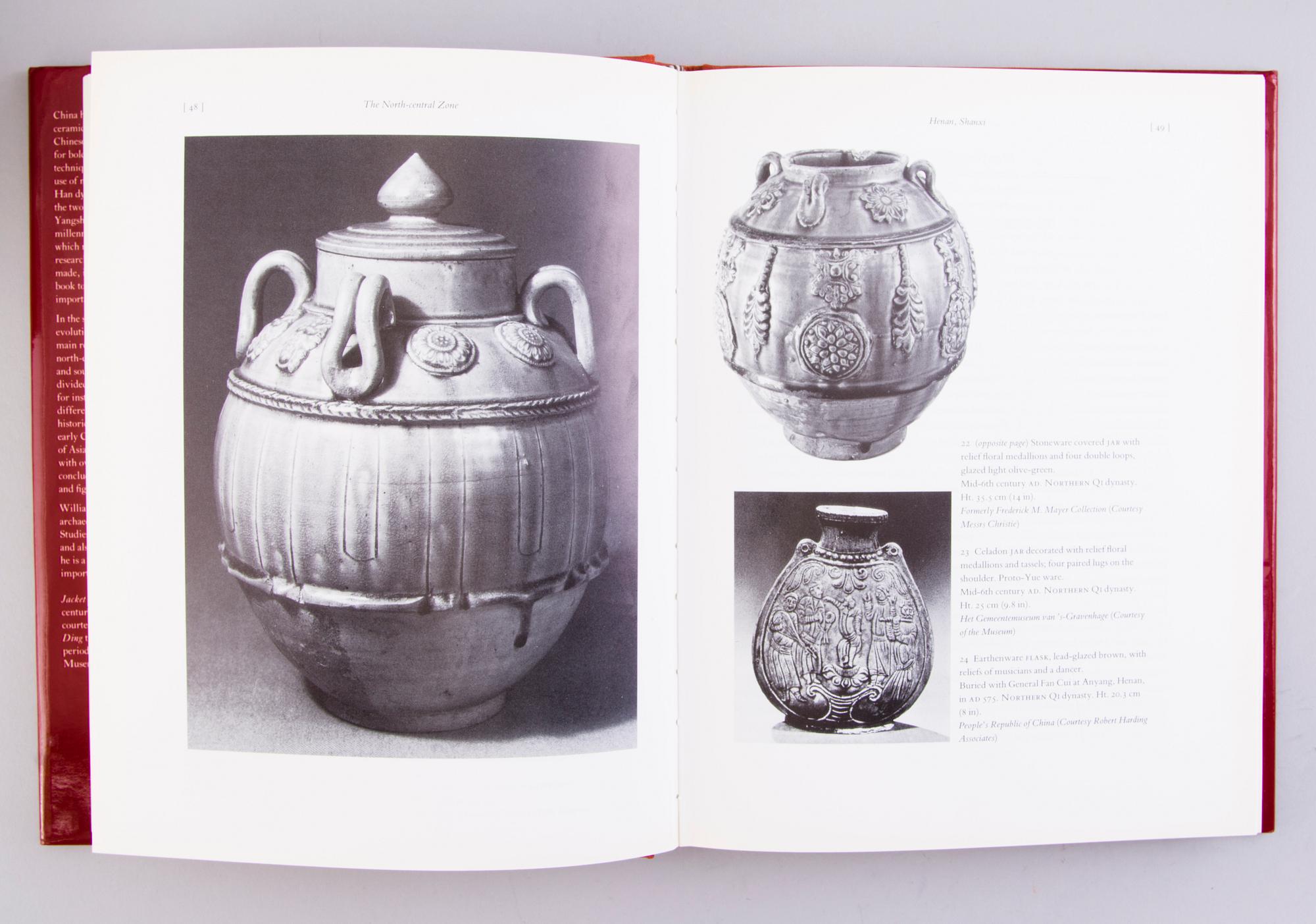 BÖCKER 10 ST, Kinesisk porslin och konsthantverk.