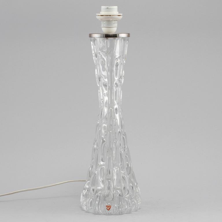 BORDSLAMPA, Carl Fagerlund, Orrefors,