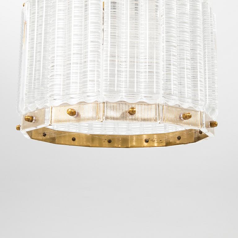 Orrefors Ceiling Lamp, 1960s/70s.