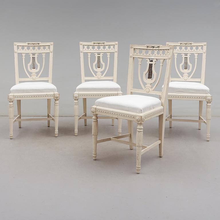 STOLAR, 4 st, empirestil, 1900-talets första hälft.
