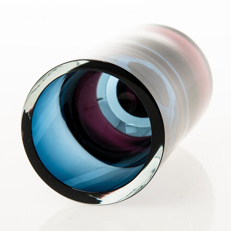 TAPIO WIRKKALA, A 'Double-Headed' glass vase signed Tapio Wirkkala 3894.